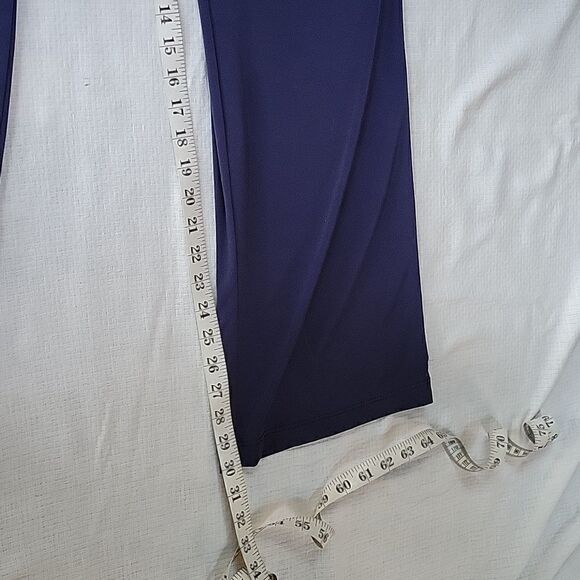 Notations Navy Blue Wide Leg Slacks Small MC - Picture 6 of 7